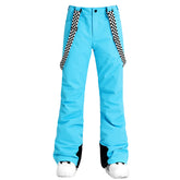 MARKERWAY Women's Waterproof Ski Bib Pants